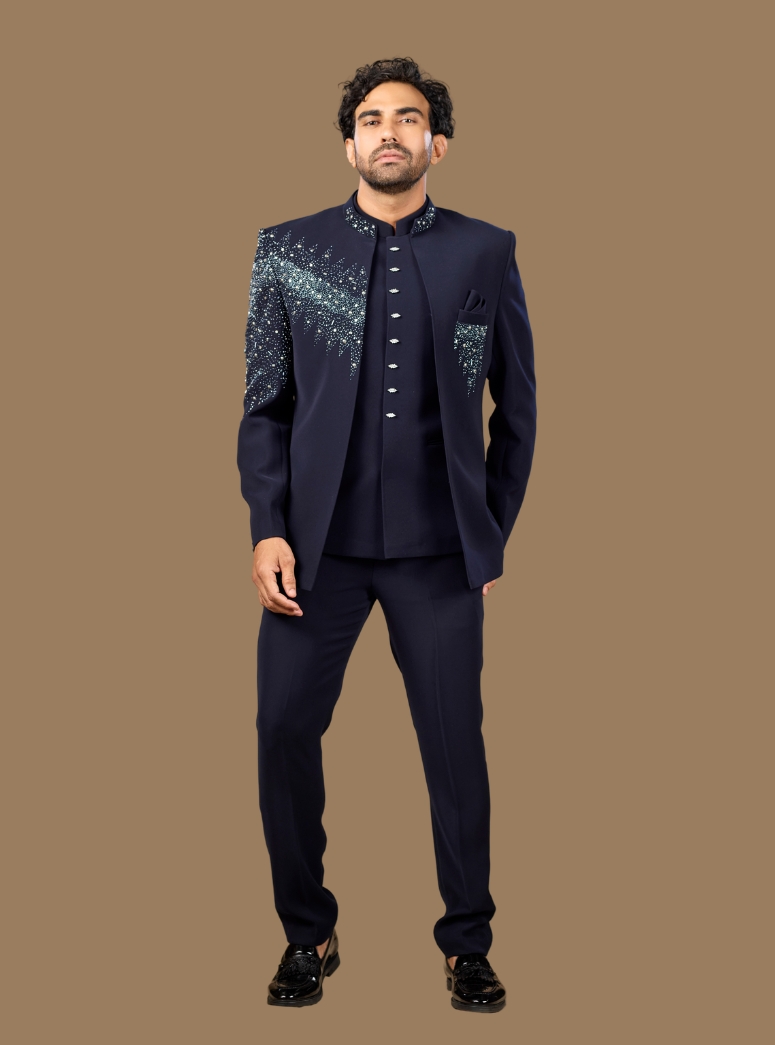 NAVY BLUE JODHPURI